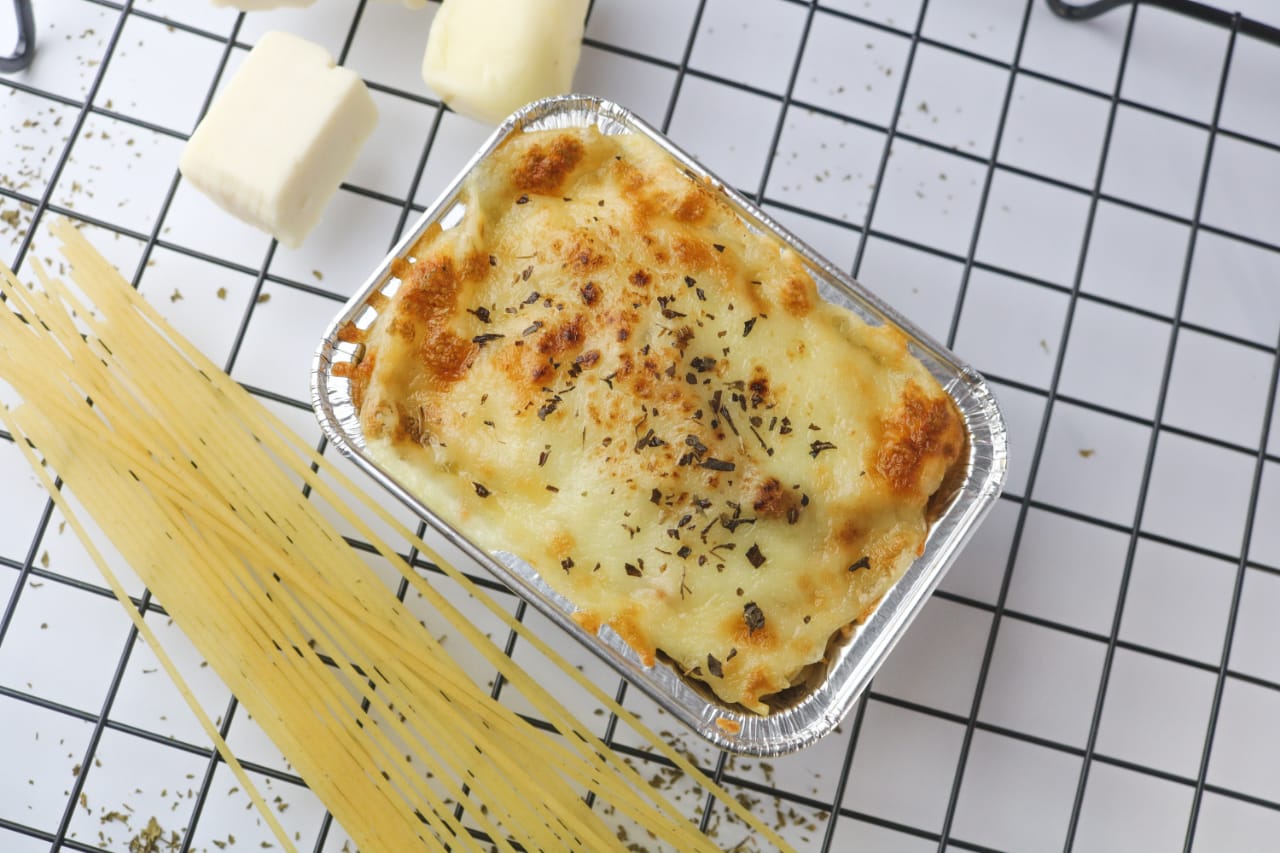 Baked Spaghetti Brulee