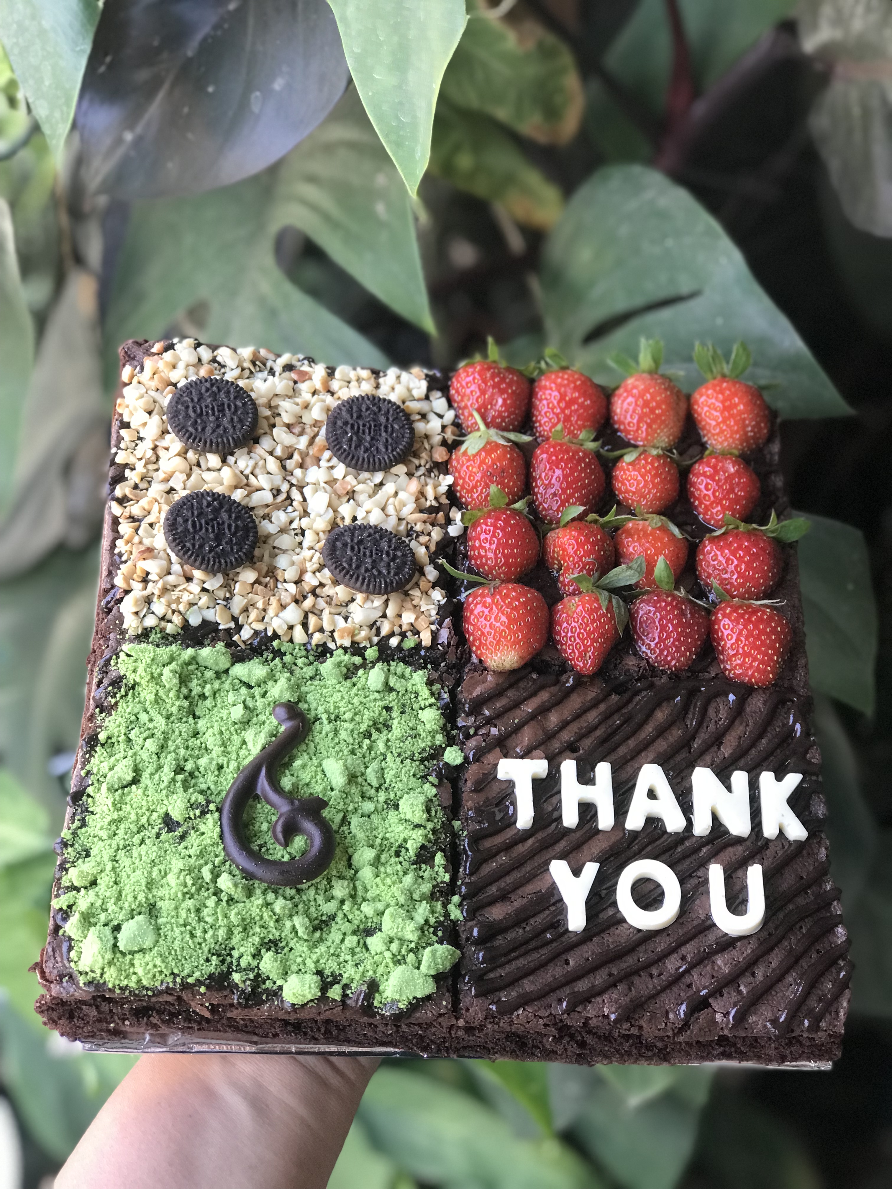 Brownies full topping (20x20)