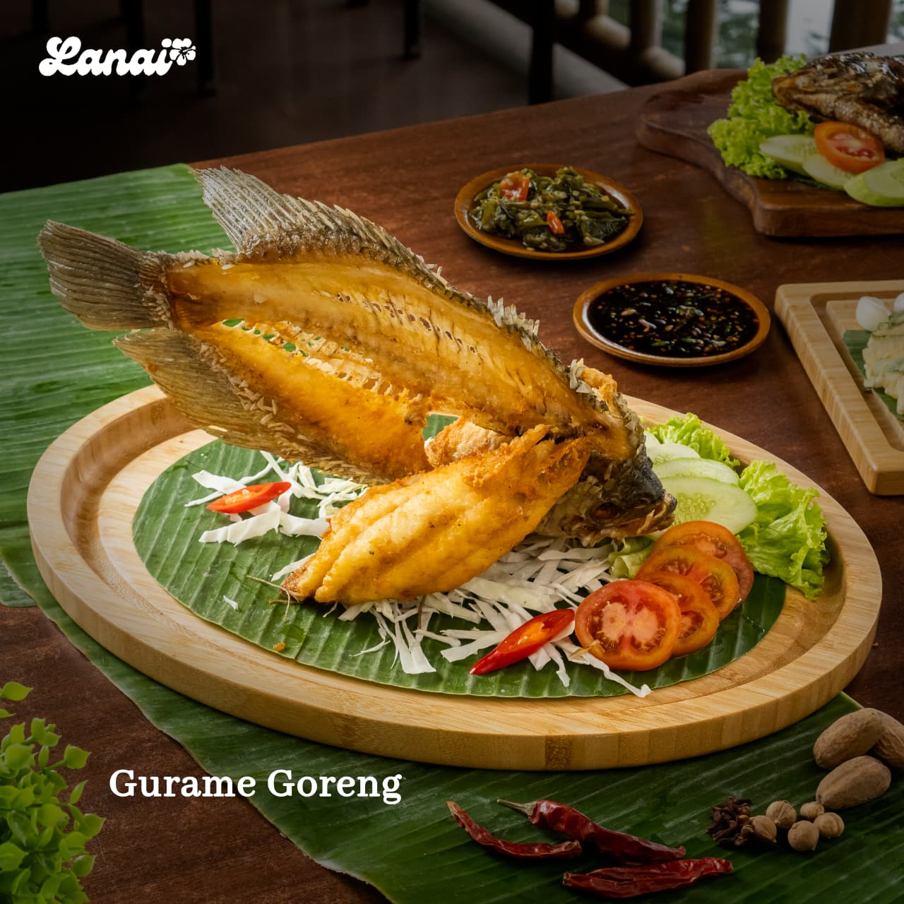 Gurame Goreng Terbang (Ons)