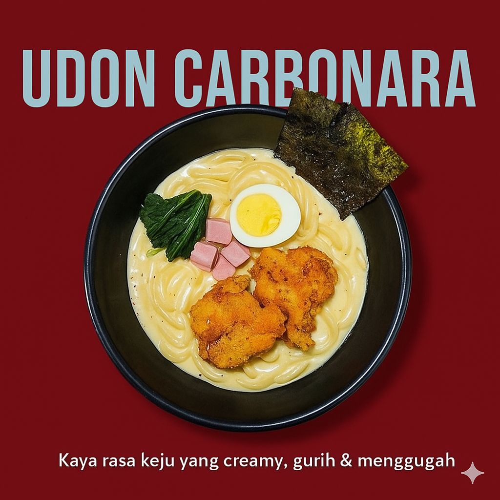 Udon Carbonara